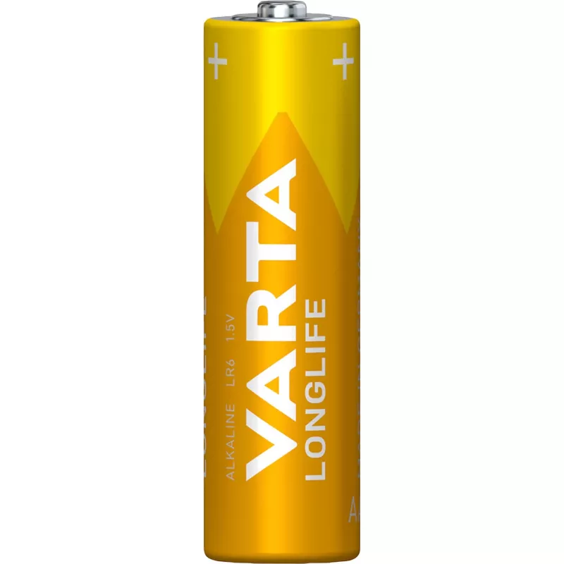 Varta Longlife AA (Mignon) LR6 Alkaline-Batterien 4106301134, 1,5 V, Cube 24er-Pack