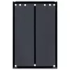 Lian Li DAN Cases A3-mATX Wood Edition Frontpanel, Walnuss / Schwarz