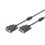 Assmann DVI connection cable. DVI(24+1). 2x ferrit M/M. 10.0m. DVI-D dual link. UL. bl (AK-320101-100-S)