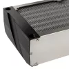 Radiator Aqua-Computer airplex radical 4/360 — Aluminium/Kupfer/Edelstahl, 400×140×73 mm