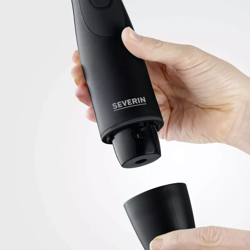 Stabmixer SEVERIN SM 3761 — 350 W, 0,7 l Schüssel, 1 m Kabel, schwarz