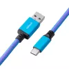 Cablemod CM-CKCA-CLB-ILB150ILB-R USB-Kabel 1,5 m USB A USB C Blau (CM-CKCA-CLB-ILB150ILB-R)