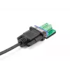 DeLOCK Serielles Kabel RS-232 D-Sub9 Stecker auf Stecker 0,5 m Schwarz