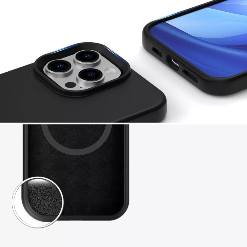 4smarts 541187 Cupertino Silikon-Case für Apple iPhone 16 Pro