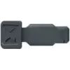 KNIPEX KN 00 61 10 CA - ColorCode Clip - 10 Stück Anthrazit (00 61 10 CA)
