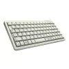 Cherry G84-4100 kompakte Tastatur, hellgrau, USB/PS/2
