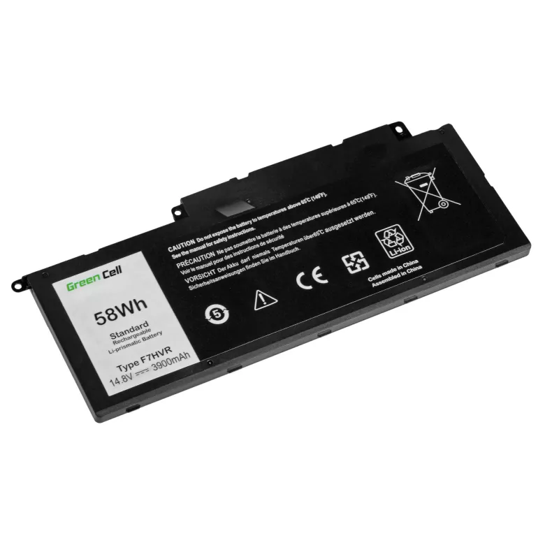 Green Cell DE112 Laptop-Akku F7HVR für Dell Inspiron 15 7537 17 7737 7746, 14,4 V, 3800 mAh