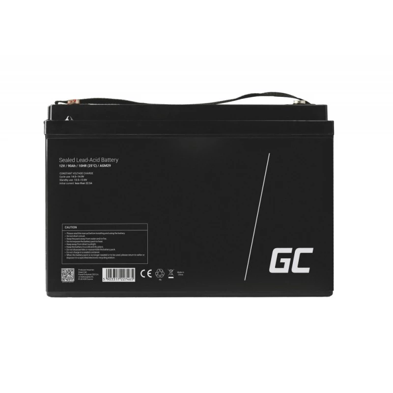 AGM29 - Sealed Lead Acid (VRLA) - 12 V - 1 Stk. - Schwarz - 90 Ah - 5 Year(s)