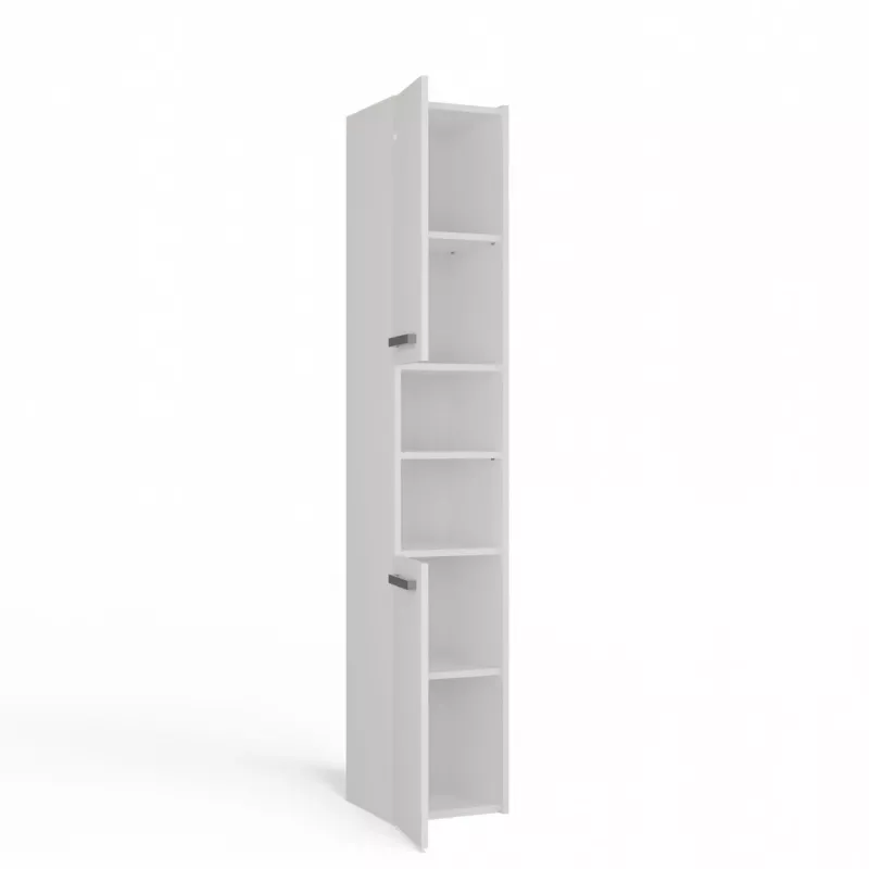 Topeshop S30 weißer Badschrank Weiß