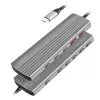 LogiLink USB 3.2 Gen2 Hub 4+1-Port 2x USB-A 2x USB-C PD 100W Aluminium