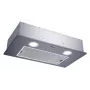 Einbau-Dunstabzugshaube CANDY CBG625/1X, 520 mm Breite, 207 m³/h, Kohlefilter, Drehregler, silber
