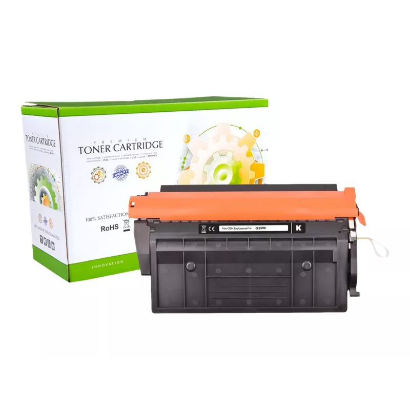 STATIC Tonerkartusche kompatibel mit HP CF259X schwarz kompatibel 10.000 Seiten