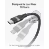 USB-C-auf-USB-C-Kabel Anker A82E2 — USB 2.0, 1,8 m, schwarz
