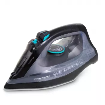 Esperanza EHI010 Dampfbügeleisen mit Keramiksohle Grau, Schwarz 2600 W