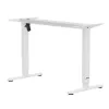 Elektrisch höhenverstellbarer Schreibtisch ergo office ER-400 W — max. Höhe 1160 mm, max. Belastung 80 kg