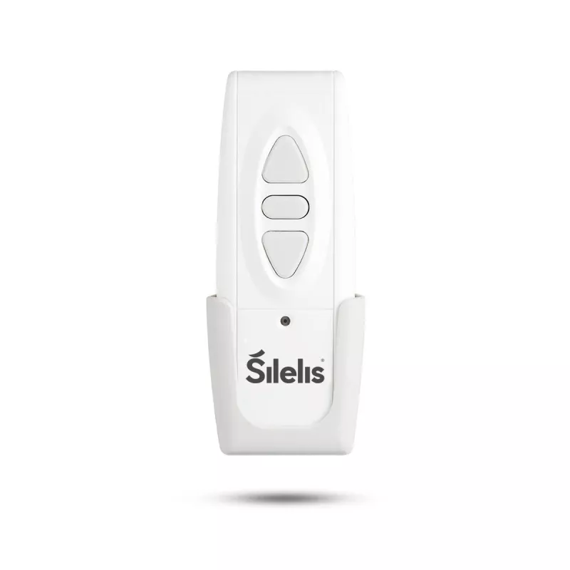 Projektionsleinwand silelis ESE-2 120 Zoll (183 x 244 cm) motorisiert mit Fernbedienung