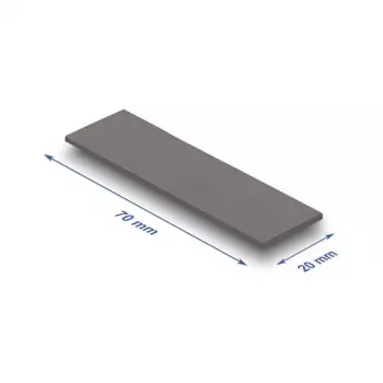 Wärmeleitpad DeLOCK 18474 3 W/m·K Grau 20x70x1,75 mm