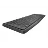 Logitech MK235 Langlebiges kabelloses Tastatur- und Maus-Set in Grau