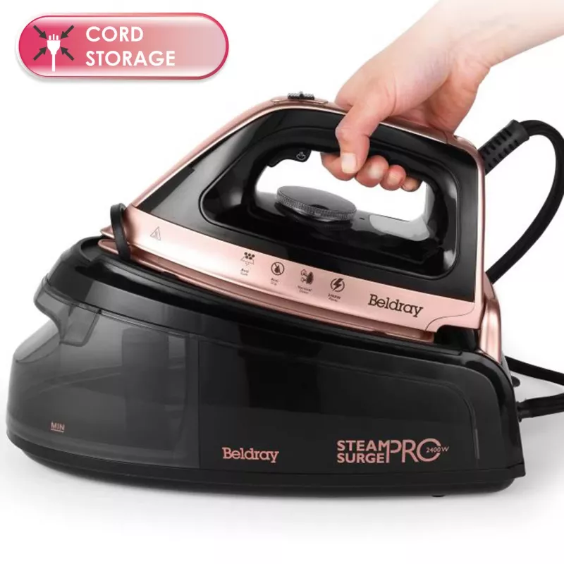 Beldray BEL01137TTVDE 2400 W Dampfstation Steam Surge Pro