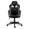 Huzaro FORCE 2.5 Grau MESH Gaming-Stuhl, Netzsitz, Schwarz, Grau