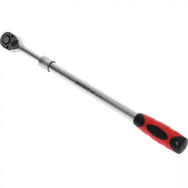 Gedore red R60010027 2K-Teleskop-Umschaltknarre 1/2", rot