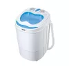 Toplader-Waschmaschine Mesko MS 8053 — 3 kg Kapazität, 360×370×530 mm, blau/weiß