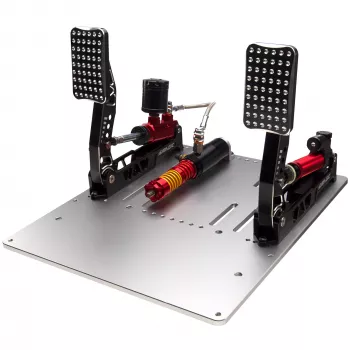 Simagic P2000 Hydraulic 2-Pedal Set, 200KG Loadcell - Crimson Edition
