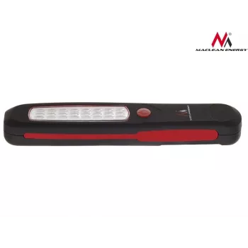 Werkstattleuchte MACLEAN MCE03 — 24 LEDs, Magnetfuß und Haken, batteriebetrieben (3×AAA)