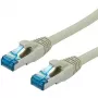 VALUE - Patchkabel - RJ-45 (M) auf RJ-45 (M) - 20 m - SFTP, PiMF - CAT 6A - vergossen, Litze - Grau (21.99.0869)