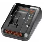 Black & Decker BDC1A-QW Power Connect Akku-Ladegerät, 1 A 18 V