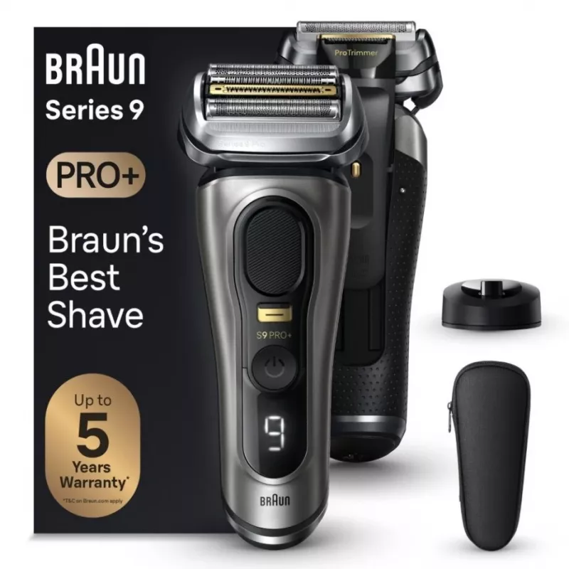 Braun Series 9 Pro+ 9515s Elektrorasierer - nass & trocken, metallic