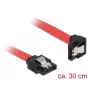 SATA-Kabel DeLOCK 83978 0,3 m SATA 7-Pin Schwarz Rot