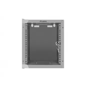 Wandmontage-Rack LANBERG WF10-2306-10S, 6U, 336×280×310 mm, grau, 20 kg