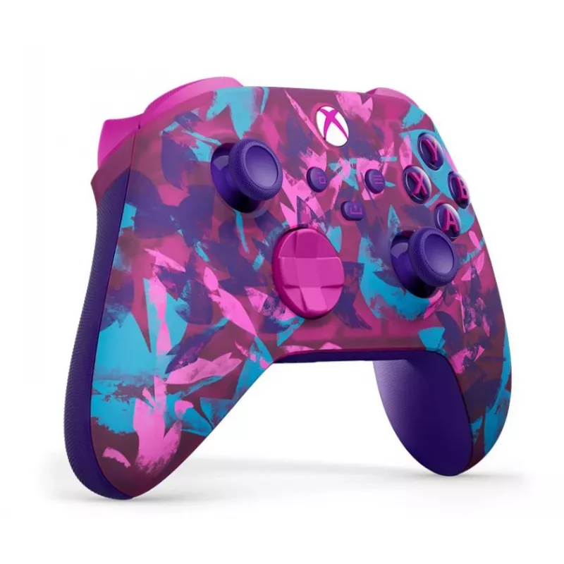 Microsoft Xbox Wireless Controller Heart Breaker Special Edition EP2-29568, Bluetooth, AA-Batterien, bis zu 40 Std., blau/pink/violett