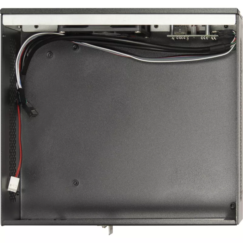 PC-Gehäuse INTER-TECH S21 schwarz/silber ATX Unterstützung für 6 Lüfter