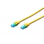 Digitus DK-1511-010/Y Ethernet-Patchkabel Gelb