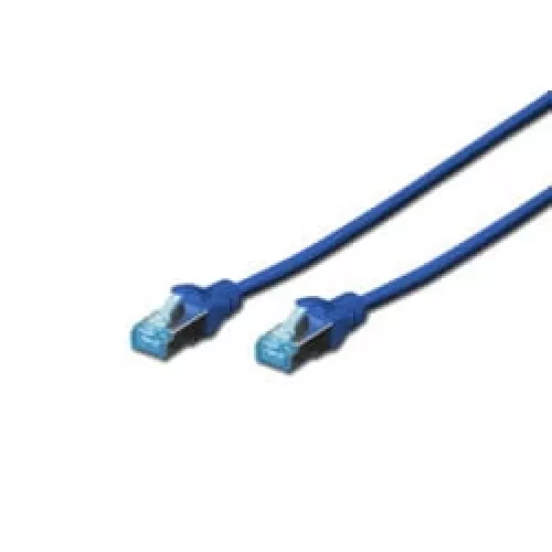 Netzwerkkabel Digitus CAT 5e SF/UTP RJ-45 Cat5e 0,5 m Blau