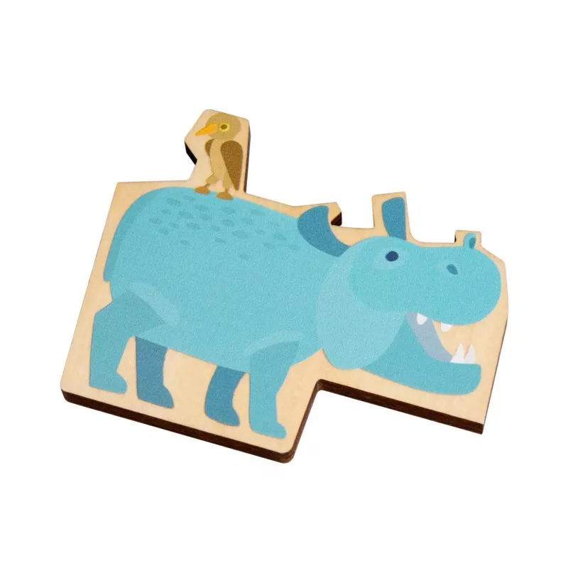Puzzle 2 in 1 Elefant