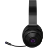 Lorgar Noah 702 (LRG-GHS702) kabelloses Gaming-Headset, Bluetooth 5.3, USB-Empfänger, 3,5 mm AUX, 40-mm-Treiber, 1000 mAh, RGB, Schwarz