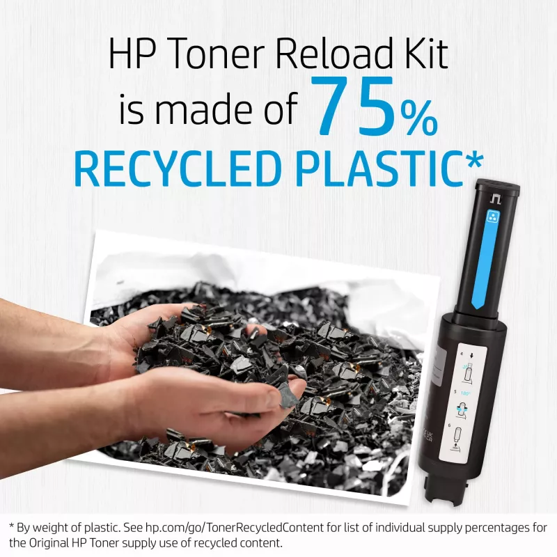 HP Original 103AD Neverstop Schwarz Toner Refill Kit , Two Tonerkartusche Set