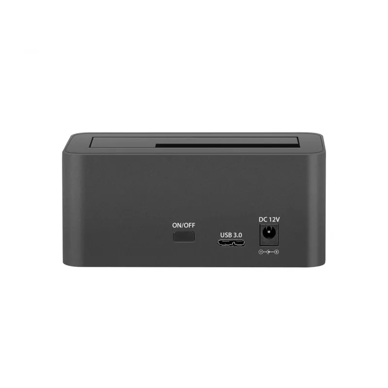 Natec Kangaroo NSD-0954 HDD-Dockingstation für 2,5/3,5-Zoll-SATA, USB 3.2 Gen 1, Schwarz