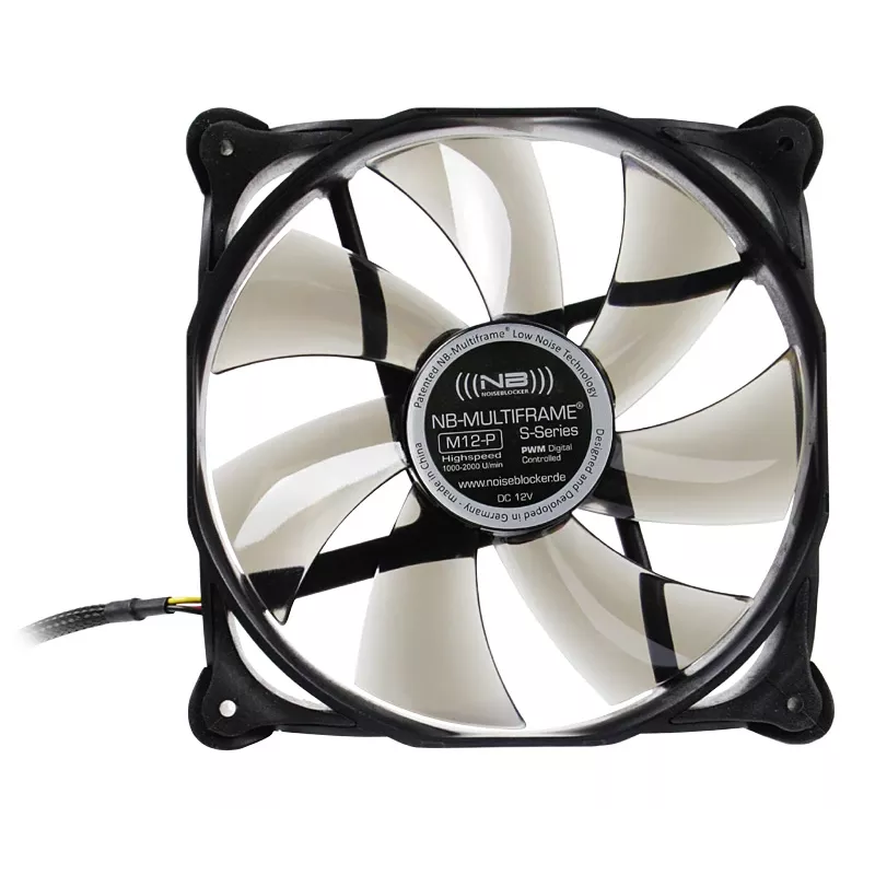 Noiseblocker Multiframe S-Series M12-P ITR-M12-P Gehäuselüfter, 120 mm, PWM