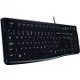 Logitech K120 Tastatur, USB, Schweizer Layout, schwarz (920-002504)