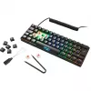 SKILLER SGK50 S4, Gaming-Tastatur schwarz, IT-Layout, Kailh Red
