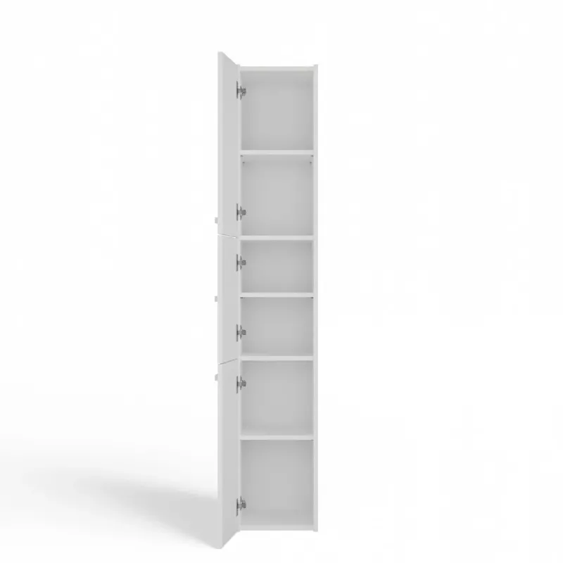 Top E Shop S33 BIEL Badezimmerschrank, Weiß