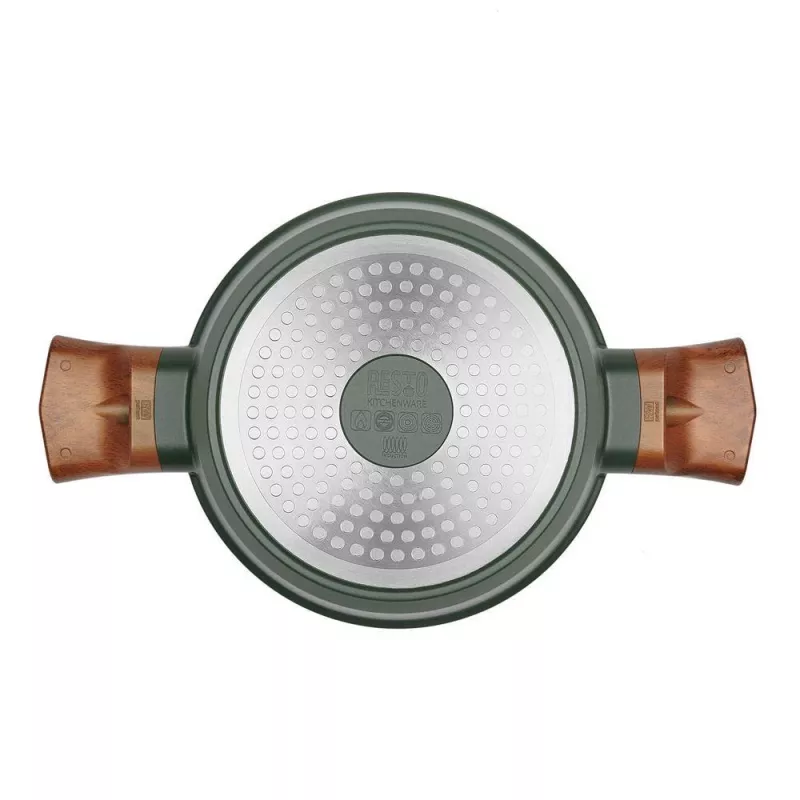 Schmortopf RESTO 93701 — 20 cm Durchmesser, 2,6 L Fassungsvermögen, Kochgeschirr für den Herd