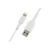 Belkin PVC USB-A auf Lightning 2m Weiß