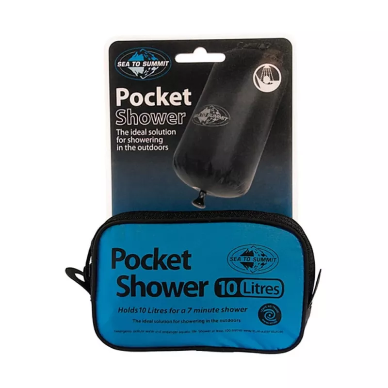 Sea to Summit Pocket Shower APSHOWER/UNI/UNI tragbare Camping-Dusche, 10 l