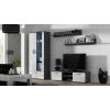 Cama TV-Ständer SOHO 140 grau/weiß glänzend