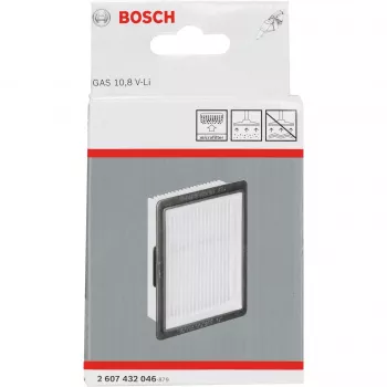 Bosch Faltenfilter, Filter, Schwarz, Gelb, Cellulose, 189.8 cm², 73 mm, 100 mm